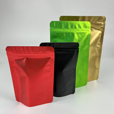 El k que se puede volver a sellar de la categoría alimenticia empaqueta el empaquetado plástico del té de Matte Stand Up Aluminum Foil