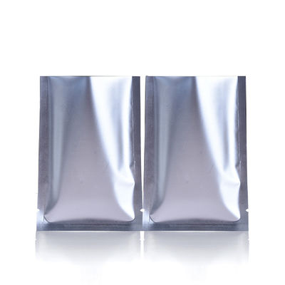 Empaquetado de plata de la galleta del bolso del papel de aluminio de la cerradura que se puede volver a sellar de la cremallera