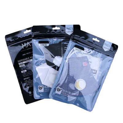 La boca plástica amortigua 120 micrones de bolsos k reutilizables para la máscara N95