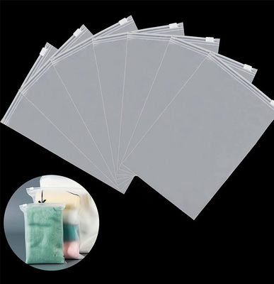 Las bolsas de plástico translúcidas reconectables de los agujeros de respiradero para el almacenamiento heladas