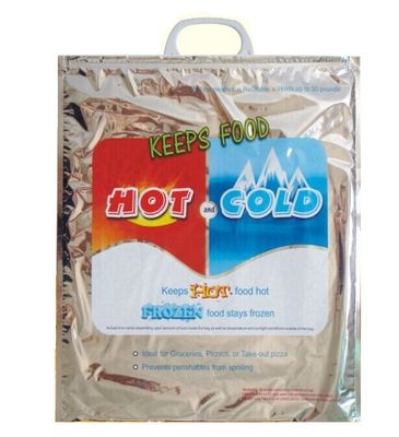 Bolso más fresco termal aislado congelable, PET/VMPET Tote Lunch Bag
