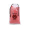 La bolsa de plástico del lazo de la prenda impermeable 160mic el 16*20cm del PE para los cosméticos/que viajan