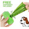 bolsos biodegradables del almidón de maíz del impulso amistoso del perro de los 23*33cm Eco con el dispensador