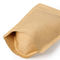 soporte k biodegradable de la bolsa de papel del café 16oz encima de la parte inferior plana