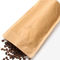 soporte k biodegradable de la bolsa de papel del café 16oz encima de la parte inferior plana