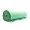 la basura biodegradable del verde 11-210mic empaqueta abonable para limpio casero
