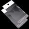La bolsa de plástico transparente auta-adhesivo de Opp, jefe del regalo de los efectos de escritorio de 2mil/0.05m m empaqueta el empaquetado