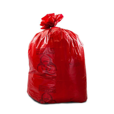 20-30 los bolsos de la eliminación de residuos del Biohazard del galón, basura 3.2mil pueden los trazadores de líneas