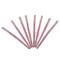 Conos preenrollados ultrafinos sin refinar naturales de color rosa de tamaño 1 1/4 de 78 mm con puntas