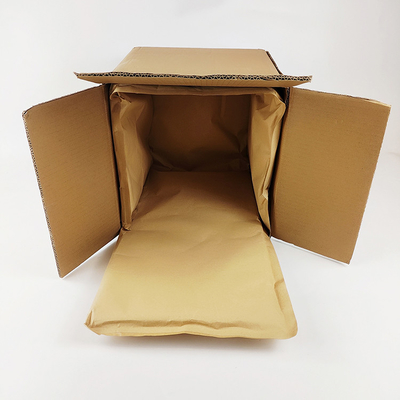 Amigable al medio ambiente Líneas térmicas de papel kraft reciclable en la carretera Material de lana Refrigerante de caja