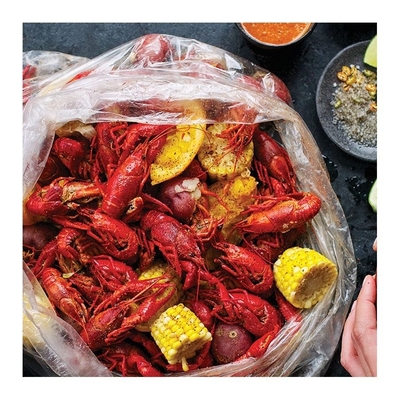 Revestidores de cocinas de nylon desechables para uso múltiple Peces, mariscos, verduras, pavo, horno de microondas, horno de vapor, bolsas de tostado