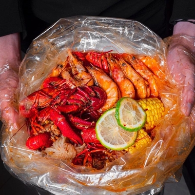 Revestidores de cocinas de nylon desechables para uso múltiple Peces, mariscos, verduras, pavo, horno de microondas, horno de vapor, bolsas de tostado