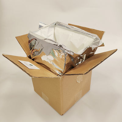 Envases térmicos de cajas reutilizables aislados térmicamente envases de cajas aislados 72 horas envases de envío aislados para alimentos congelados